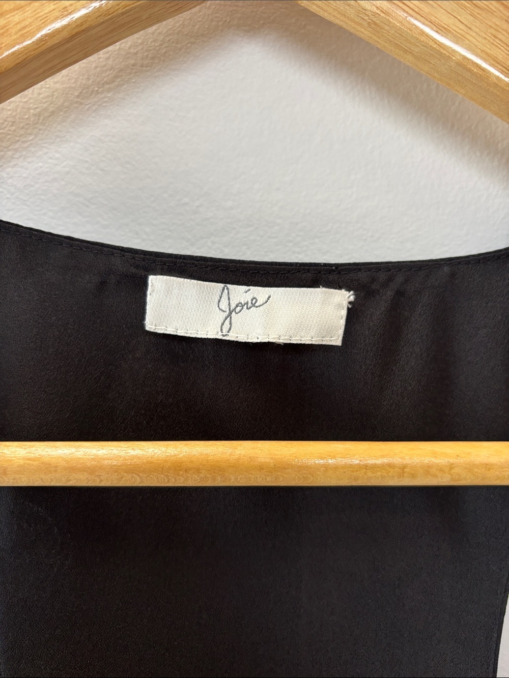 Joie Black Mini Dress with Pink and Light Blue Print - Picture 2 of 10